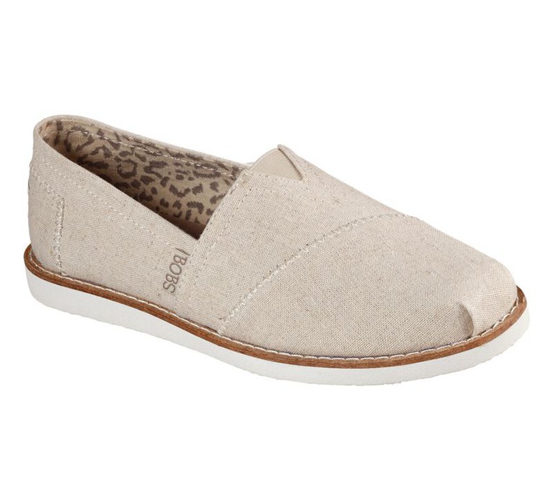 Skechers Bobs Gypsy - Time Lapse - Womens Flats Shoes Beige [AU-ZS5476]